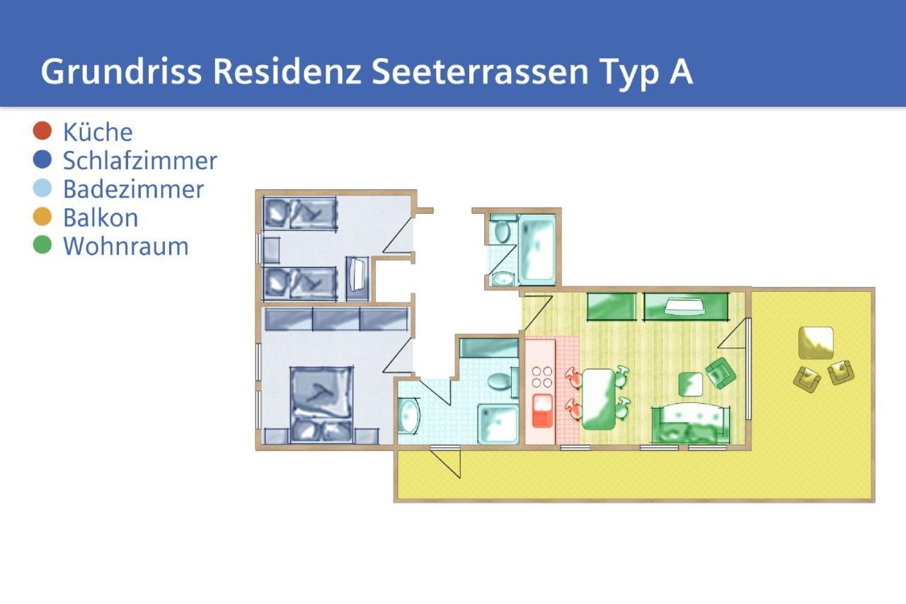 Residenz Seeterrassen Fewo9 - Balkon, Seeblick, Sauna Binz