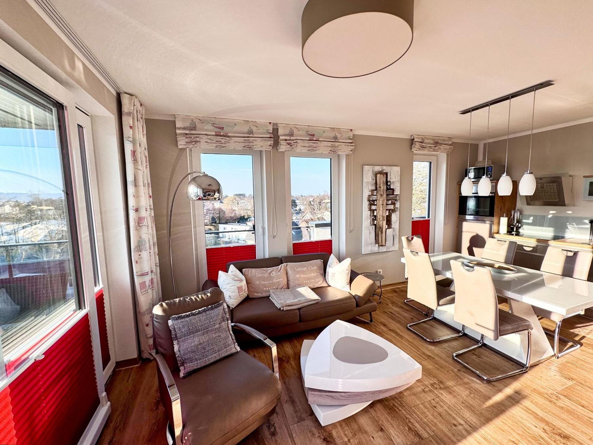 Residenz Seeterrassen Fewo9 - Balkon, Seeblick, Sauna Apartment Binz
